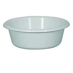 Cuvette ronde blanche 6,5L Ø 36 x H. 12 cm