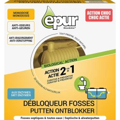 Débloqueur/réactivateur spécial fosses septiques Epur 500g