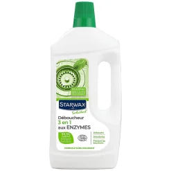 Déboucheur 3 en 1 aux enzymes SoluVert Starwax 1L