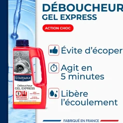 Déboucheur express canalisations Starwax 1L