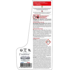 Déboucheur gel à la soude canalisations cuisine et salle de bains Starwax 1L