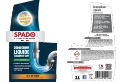 Déboucheur liquide cuisine et salle de bain Spado 1L