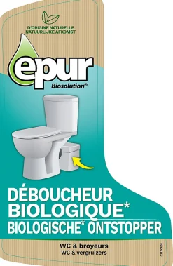 Déboucheur pour WC et broyeurs Epur 1L