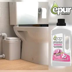 Déboucheur pour WC et broyeurs Epur 1L