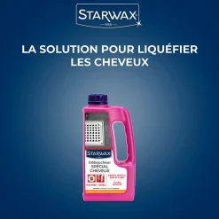 Déboucheur spécial cheveux Starwax 900ml