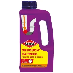 Débouch'tout Express gel Liquide 1L Oro