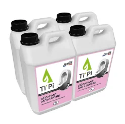 Décapant antitartre Ti'Pi pour urinoir sans eau 4x3L (recharge) - Rapide et puissant