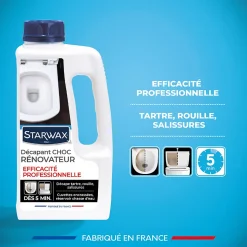 Décapant WC choc rénovateur Starwax 1L