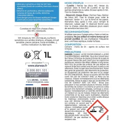 Décapant WC choc rénovateur Starwax 1L