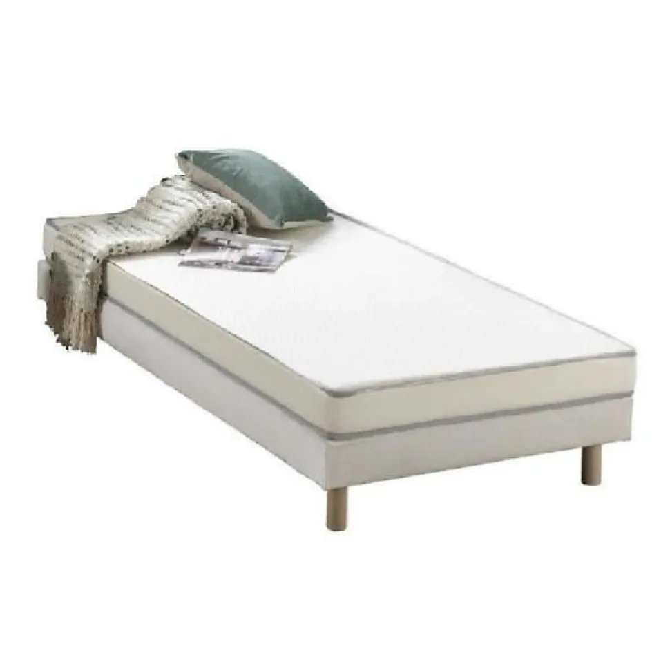 DEKODREAM Matelas mousse 90 x 190 cm - Confort ferme - Epaisseur 12 cm - KIETOA
