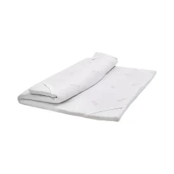 Demolo surmatelas double, Surmatelas pour améliorer la posture, Surmatelas en mousse à mémoire de forme, 160x190xh5 cm