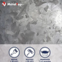 Derochant Galva Aluminium Chrome Béton - 60 L - Métaltop