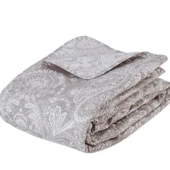 Dessus de lit 260 x 240 cm + 2 Taies 60 x 60 cm "Marie" Atmosphera - Lin