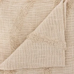 Dessus de lit Daisy 240x260cm beige - Atmosphera