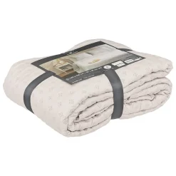 Dessus de lit Kalia 240x260cm beige - Atmosphera