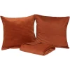 Dessus de lit Lilou terracotta 260x240cm - Atmosphera