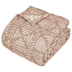 Dessus de lit Nuvia terracotta 260x240cm - Atmosphera