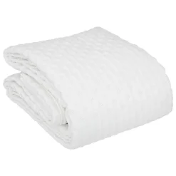 Dessus de lit 240x260 Kalia ivoire + 2 taies