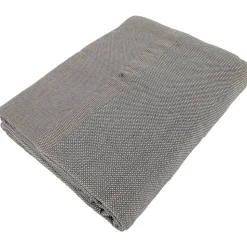 Dessus de lit ZAGORA pur coton 250 g/m² 260x240 cm beige lin