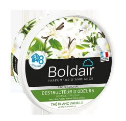 Destructeur d'odeurs Boldair gel thé vert et aloe vera 300g