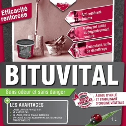 Dégoudronnant végétal Bituvital bitume 1L