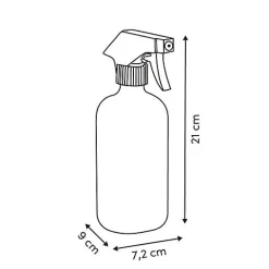 Distributeur Spray de Savon Transparent H21 cm - Transparent- 5five