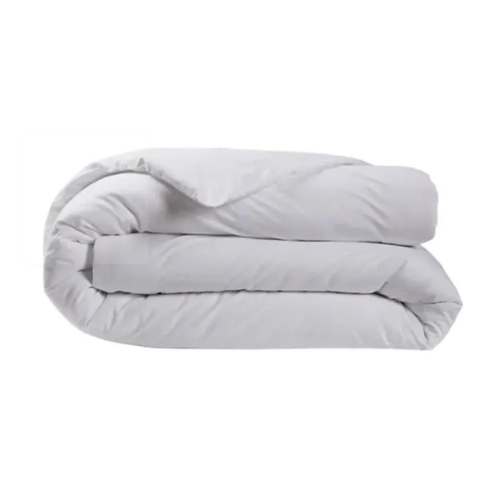 DODO - Housse de couette - 260x240 cm - Coton - Antibactérien - Blanc - Fabriqué en France