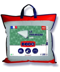 DODO - OREILLER ERGONOMIQUE - LE PREMIUIM - 60X60 cm