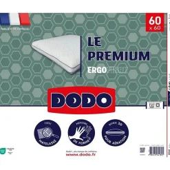 DODO - OREILLER ERGONOMIQUE - LE PREMIUIM - 60X60 cm