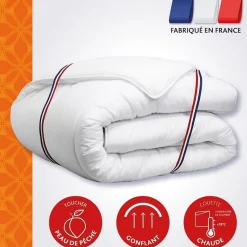 DODO Couette chaude Patagonie blanc - 240x260 cm