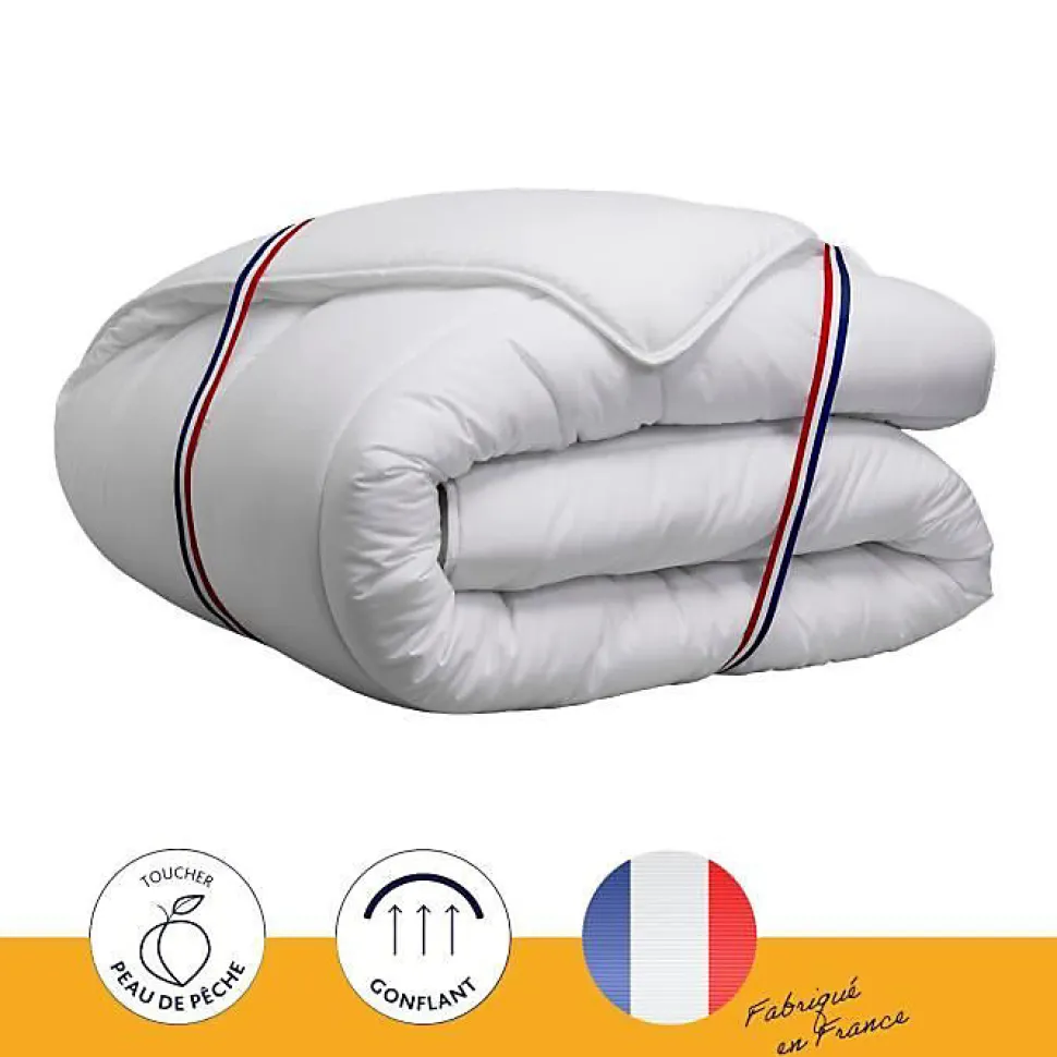 DODO Couette tempérée Country - 200 x 200 cm - Blanc