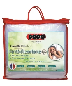 DODO Couette tempérée 350gr/m² BELLE NUIT 140x200cm