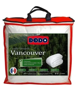DODO Couette tempérée Vancouver - 200 x 200 cm - Blanc
