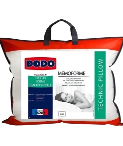 DODO Oreiller a mémoire de forme MEMOFORME - 50 x 70 cm