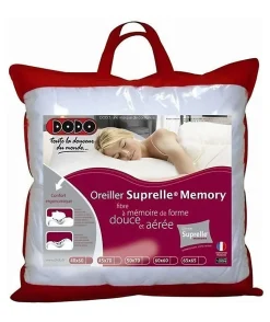 DODO Oreiller a mémoire de forme SUPRELLE MEMORY 65x65cm
