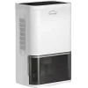 DOMAIR MINIDRY- Déshumidificateur d'air - 600ml/24 heures - 80 Watts - Réservoir d'eau 1.8 Litres - Commande Simple