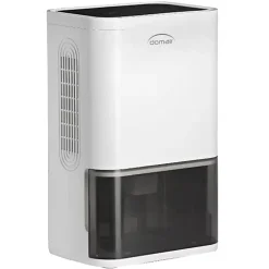 DOMAIR MINIDRY- Déshumidificateur d'air - 600ml/24 heures - 80 Watts - Réservoir d'eau 1.8 Litres - Commande Simple
