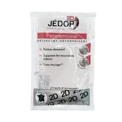 Dosettes 2D détergent nettoyant désodorisant - Jédor - Parfum Citron (100 dosettes)