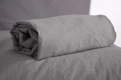 Drap housse - 100% microfibre lavée