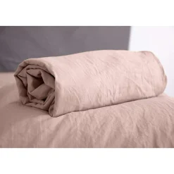 Drap housse - 100% microfibre lavée