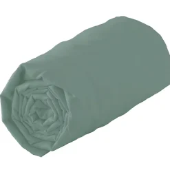 Drap housse 100% coton biologique - bonnet 30 cm (90x200cm - Bronze)