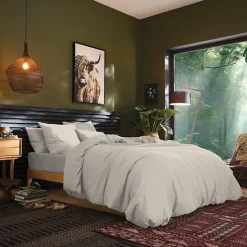 Drap housse 90 x 190 cm bonnet 30 cm 