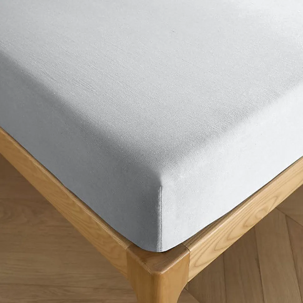 Drap housse 140 x 190 cm bonnet 30 cm "Prémium" pour lit 2 places - Prémium Nuage