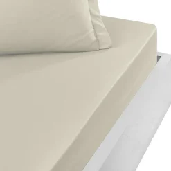Drap housse bonnet 40 cm en percale coton PLUSFicelle 140x200 cm SOFT PERCALE