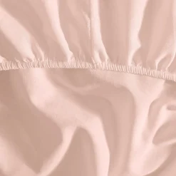 Drap housse bonnet 40 cm en percale coton PLUSPoudre 200x200 cm SOFT PERCALE
