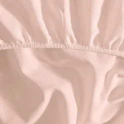 Drap housse bonnet 40 cm en percale coton PLUSPoudre 140x200 cm SOFT PERCALE