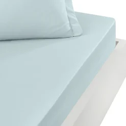 Drap housse bonnet 40 cm en percale coton PLUSNuage 80x200 cm SOFT PERCALE