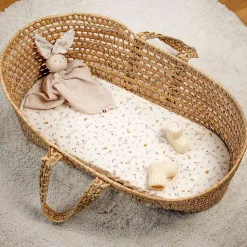 Drap housse couffin en coton Sidonia