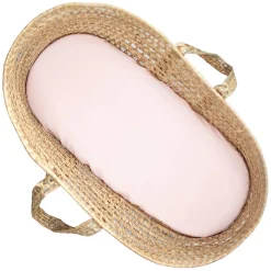 Drap housse couffin en double gaze à carreaux