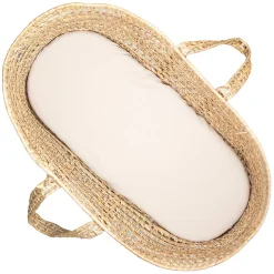 Drap housse couffin en double gaze à carreaux